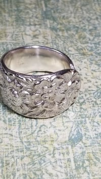 Image 3 of Kirk Stieff Repousse Rings #3