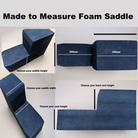 Image 1 of Made to Measure Foam Saddle