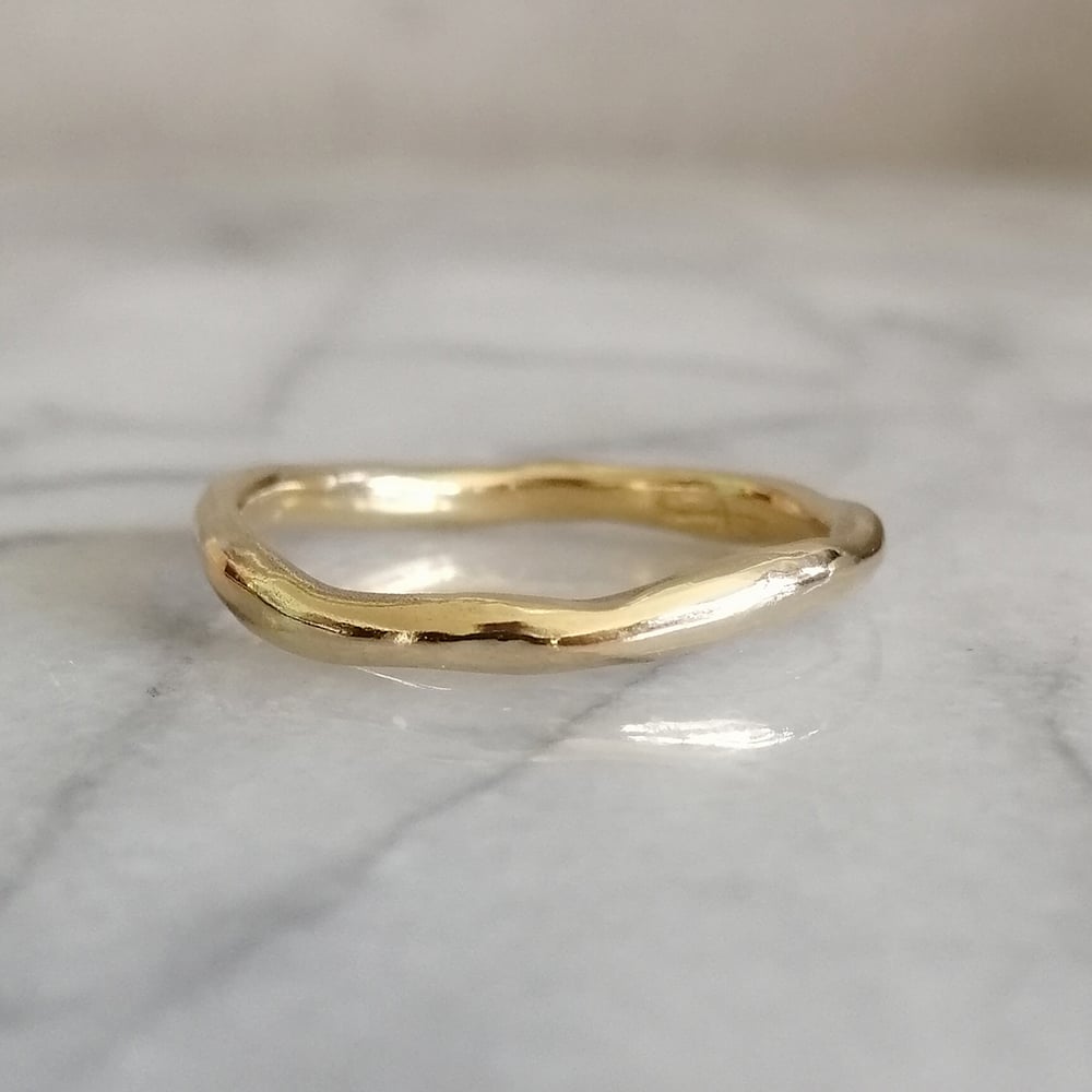 Image of Organic gold ring