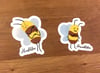 Rare Varieties of Bees Stickers