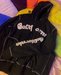 Image 1 of Black California Zip Up Hoodie