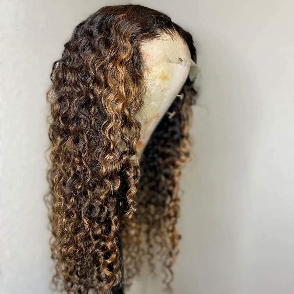 Beyonce inspired Curly Lace Front Unit