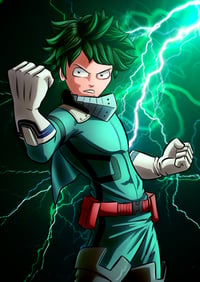 Midoriya from My Hero Academia