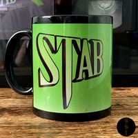 Image 2 of Stab "This is Gonna Hurt..." 11oz/Porcelain Mug (ThirteenSins Original)