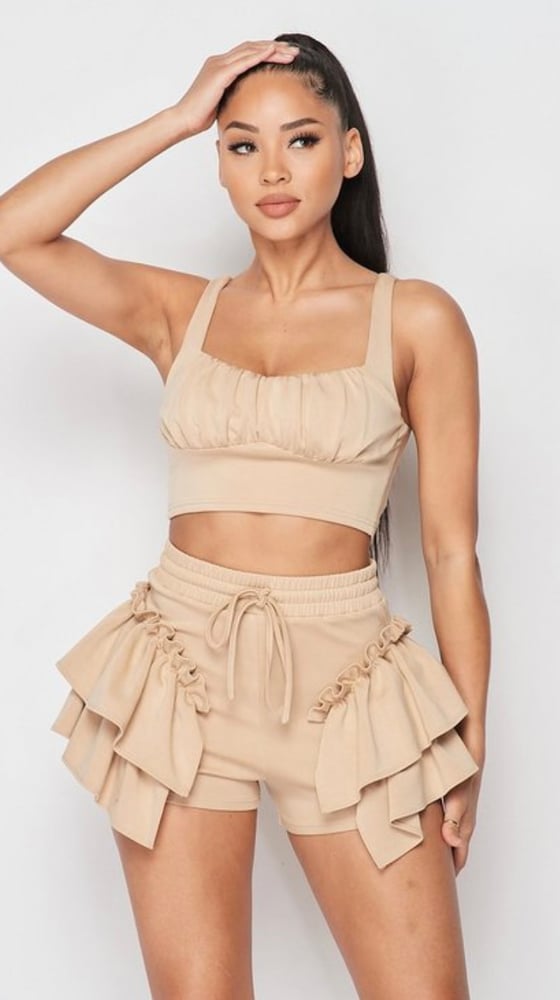 Image of FLARED UP (TAUPE)