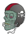 Football zombie sticker