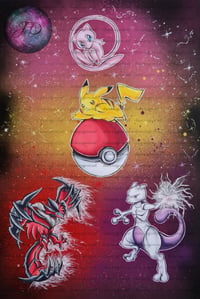 Image 1 of 4 Pokemon Poster