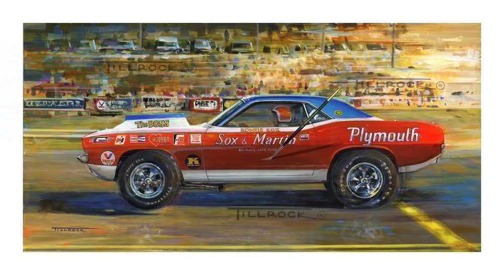 Image of "1971 Sox & Martin Cuda" 13x19 print