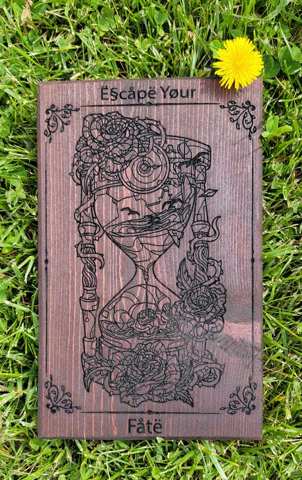 Image of Laser engraved wood plaques