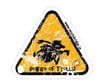 Beware of Trolls 7 cm cut-out sticker