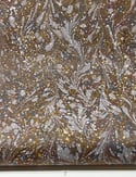 Marbled Paper Chocolate Speckled Marble - 1/2 sheets