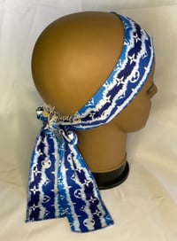 Blue Waves Scarf