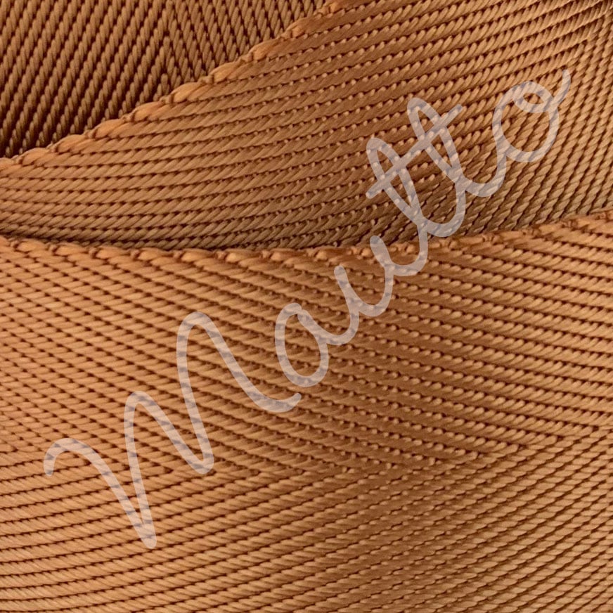 Bronze Tan Adjustable Strap for Bags - Luxurious Satin Nylon, 1.5 Wide - U  Shape #16XLG Hooks