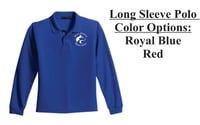 Huron Academy Middle School Long Sleeve Polo