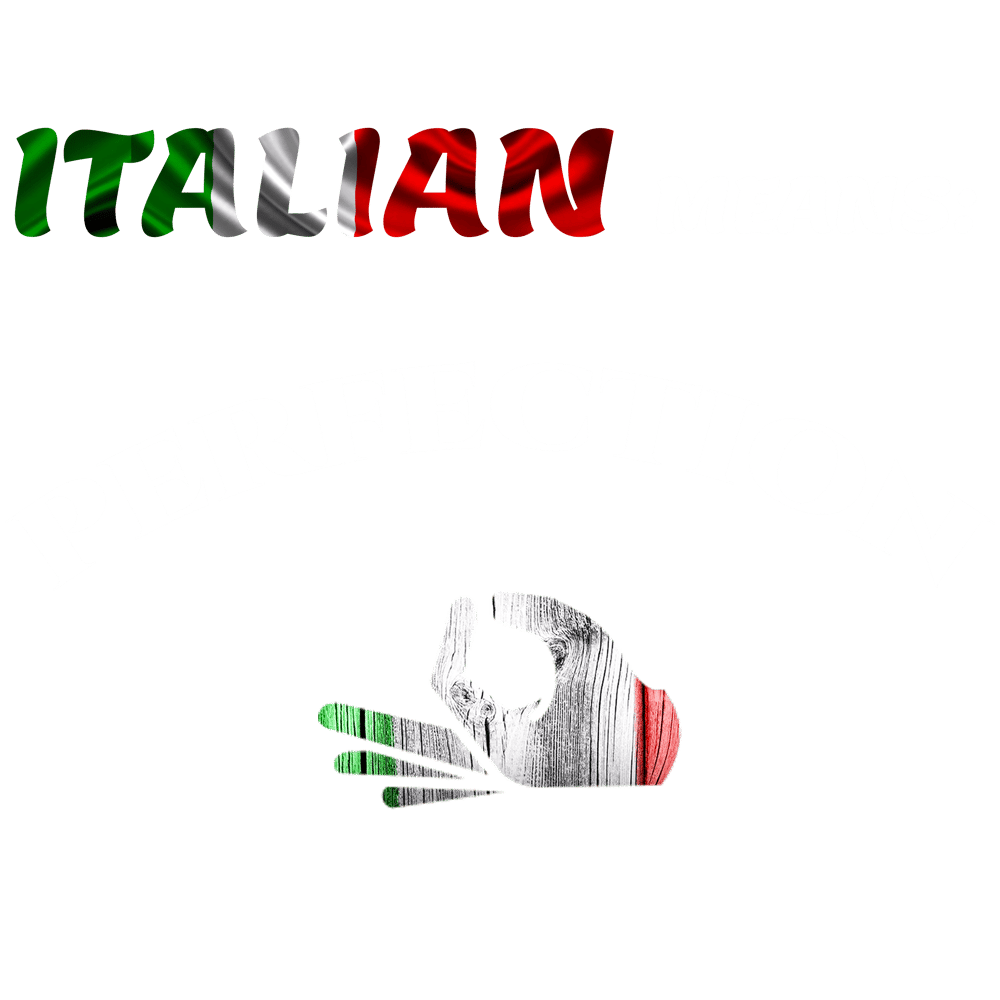 Unisex Black, White Italian Perfection T- Shirt