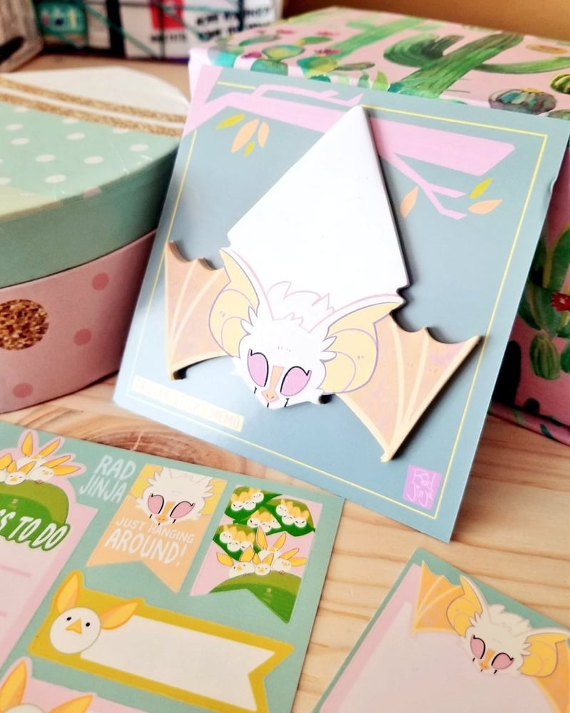 Image of BATTY STICKY NOTE [SET]