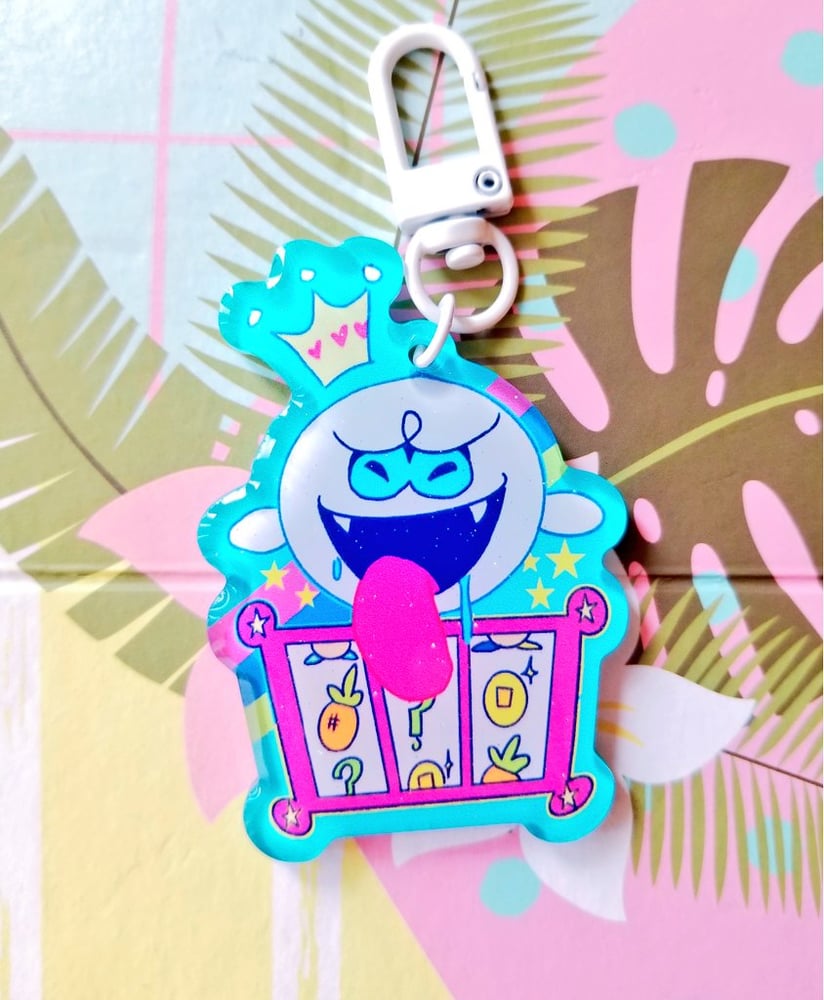 Image of KING BOO KEYCHAIN