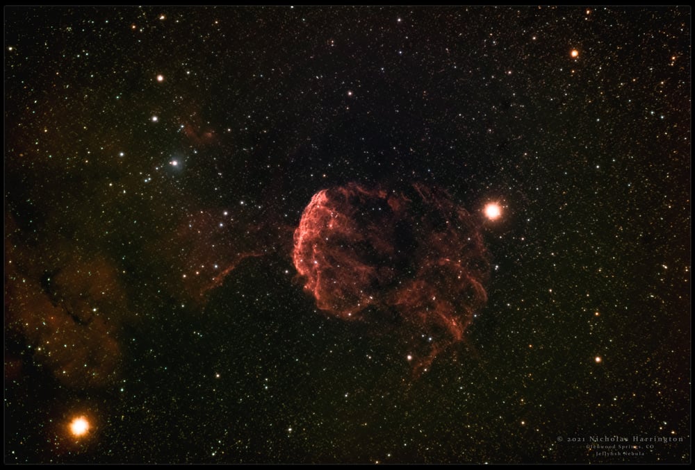 Image of Jellyfish nebula/ IC 443