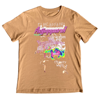 Image 1 of CHAOS T-Shirt in a Caramel Tea Brown