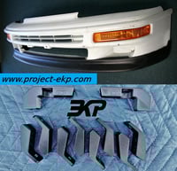 Image 1 of 90-91 Honda CRX Charge Speed / J's Racing / KBD / Password JDM Style Front Lip Brackets Mounting Kit