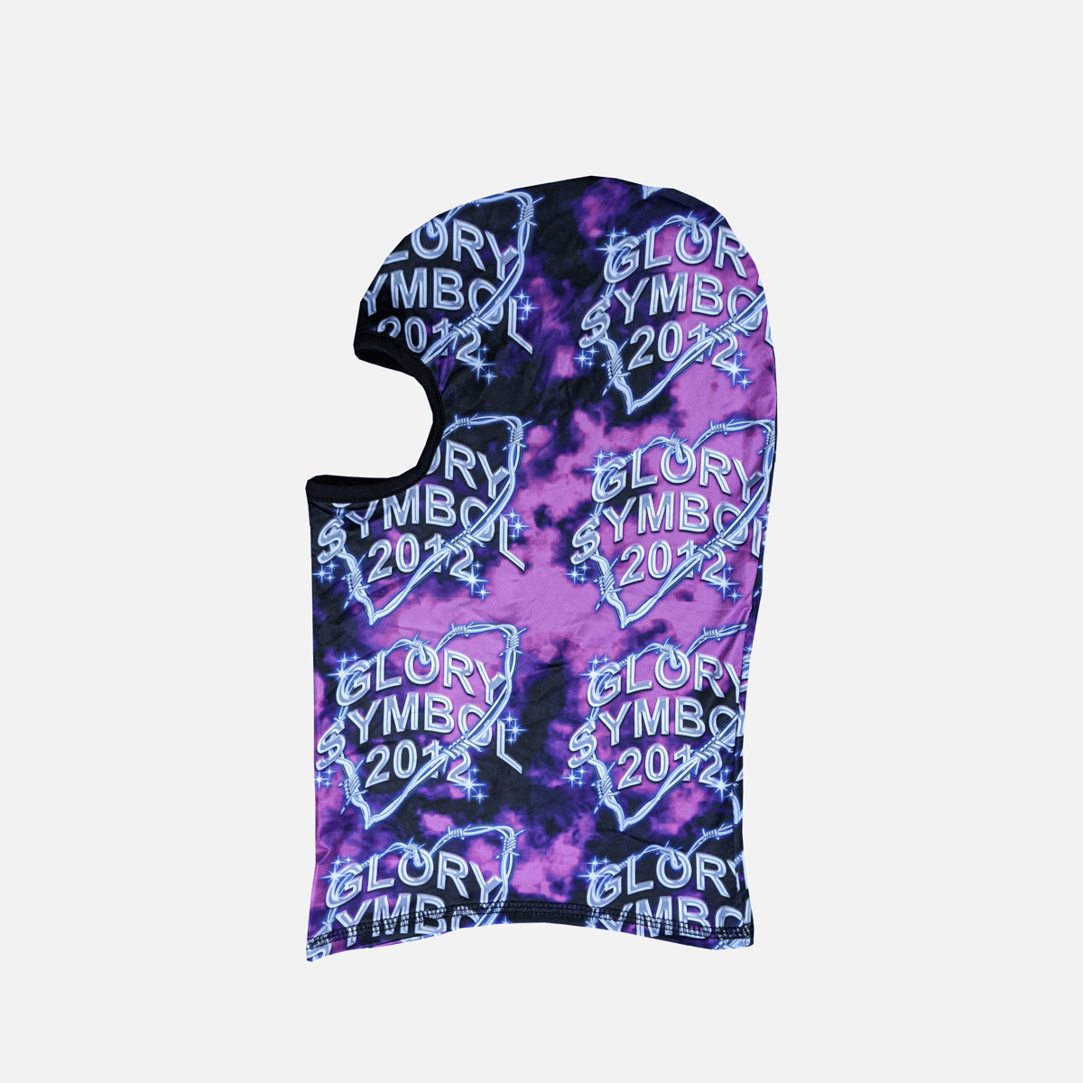Image of CHROME LOGO BALACLAVA (PURPLE)
