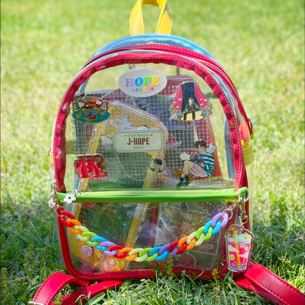 Image of Discounted hobicore backpack (glue stains)