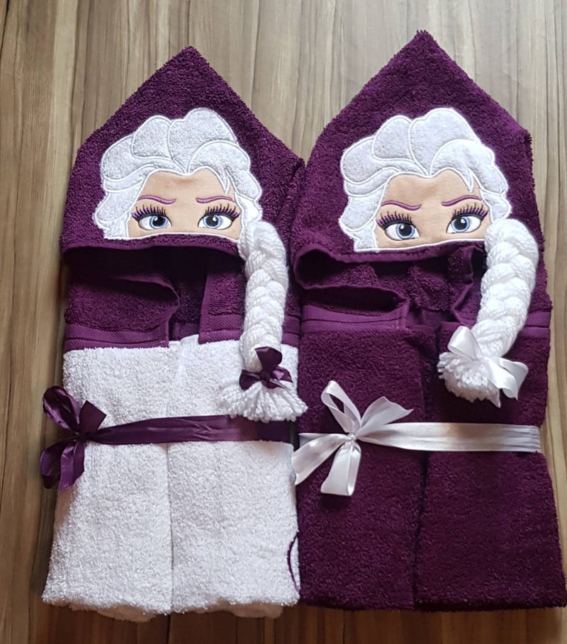 Princess hooded online towel