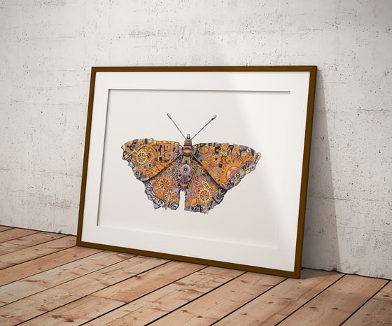 Image of Aglais The Steampunk Butterfly