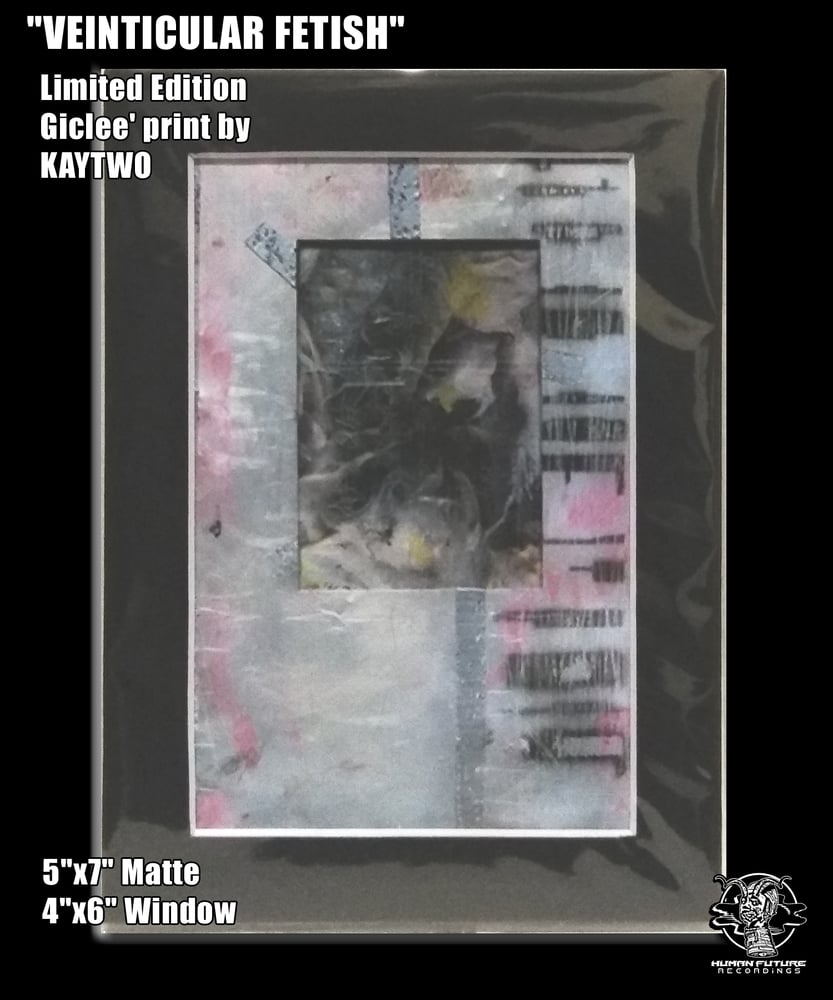 Image of "VEINTICULAR FETISH" 5X7 Giclee print