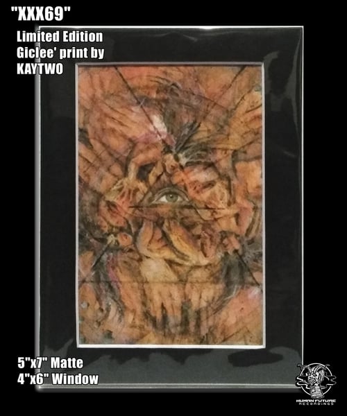 Image of "XXX69" 5X7 Giclee print