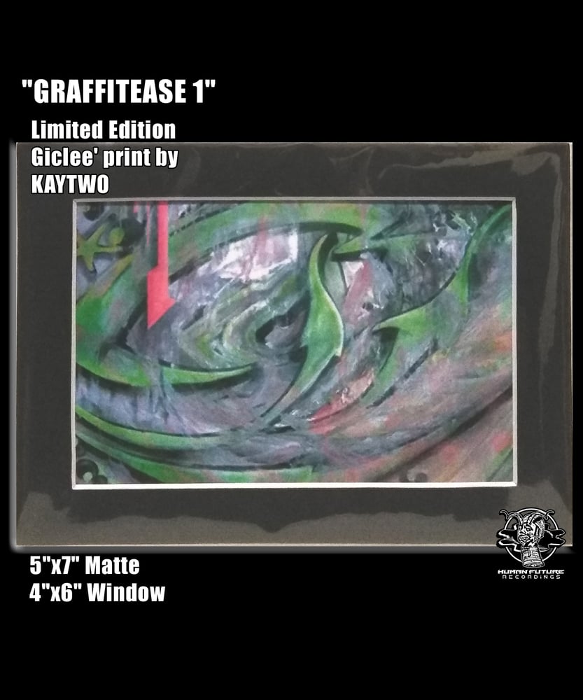 Image of "GRAFFITEASE" 5X7 Giclee print
