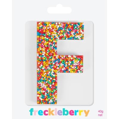 Image of F Freckle Letter 