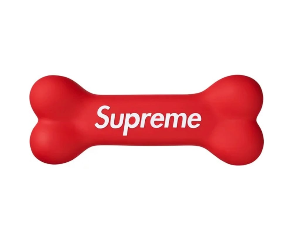 Supreme Dog Bone Red