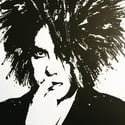ROBERT SMITH (The Cure) HAND PULLED SCREENPRINT