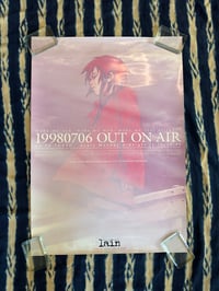 Original 1998 Serial Experiments Lain B2 poster