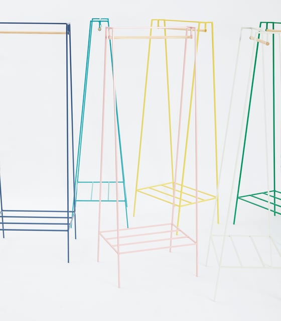 Image of 'A' clothes rail | 15 colours