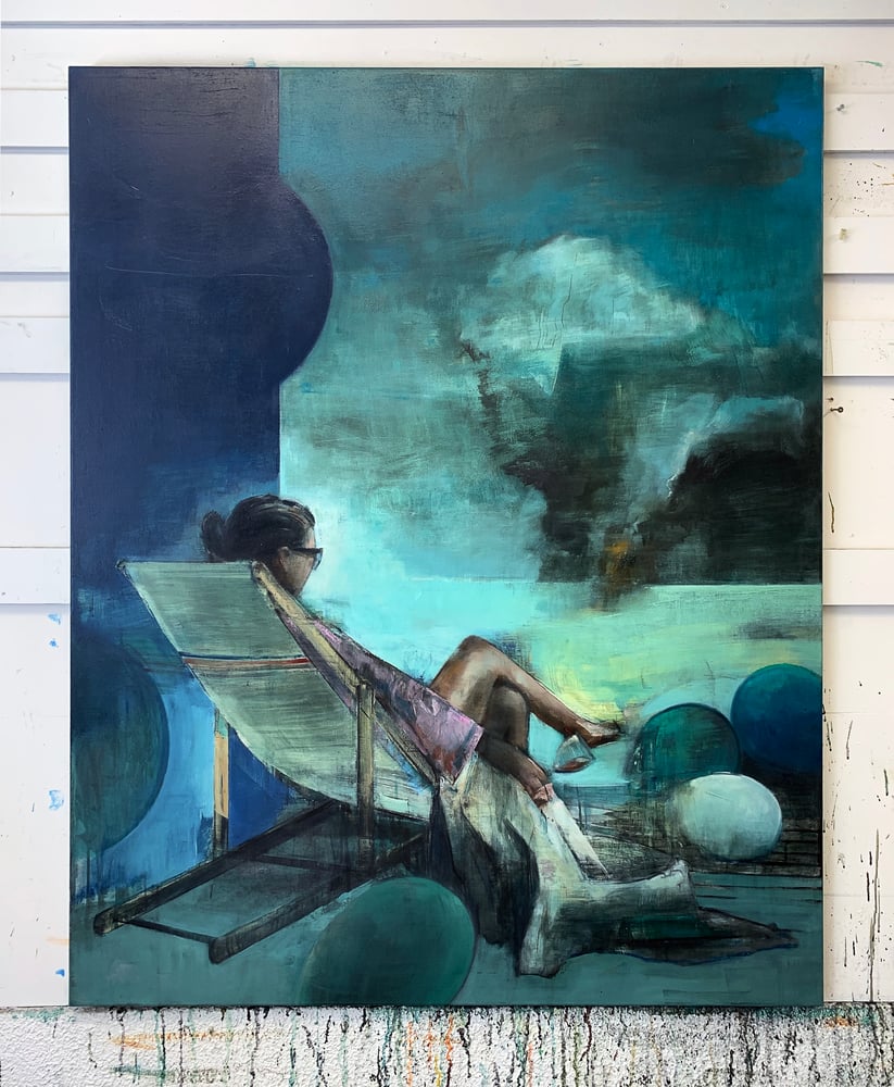 Image of Painting / maleri / "The celebration – Lost in celebration XX" / 120x150 cm