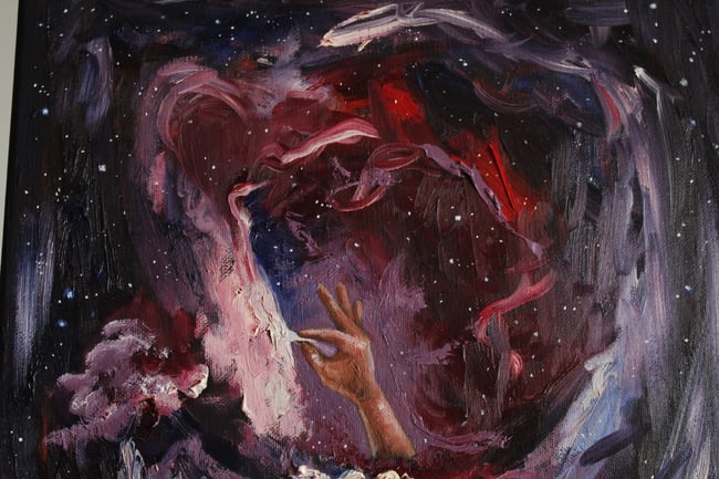 Extraction Original Oil Painting