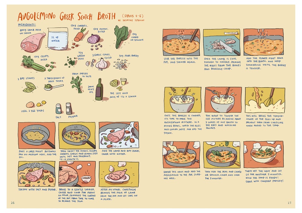 Image of Tomorrow's Kitchen - A Graphic Novel Cookbook