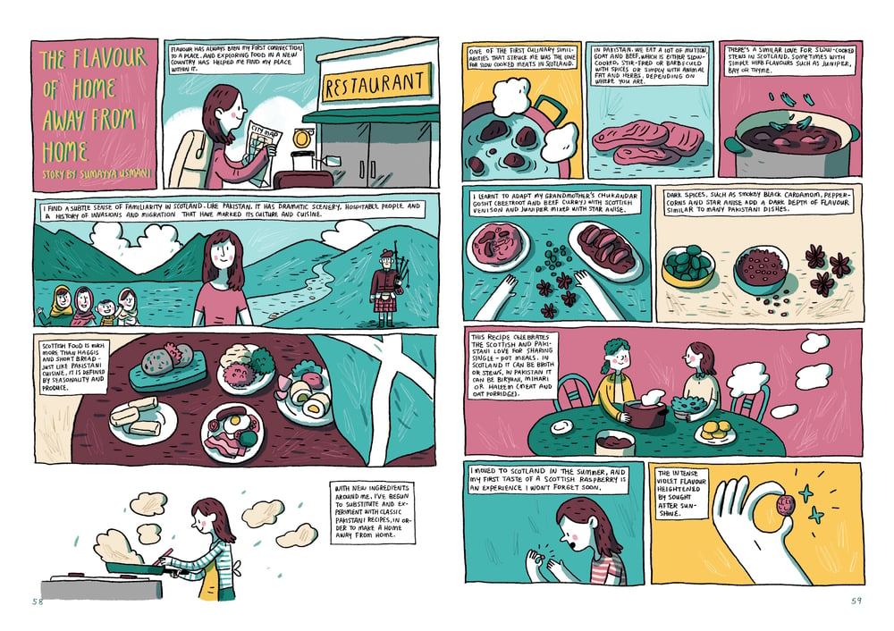 Image of Tomorrow's Kitchen - A Graphic Novel Cookbook