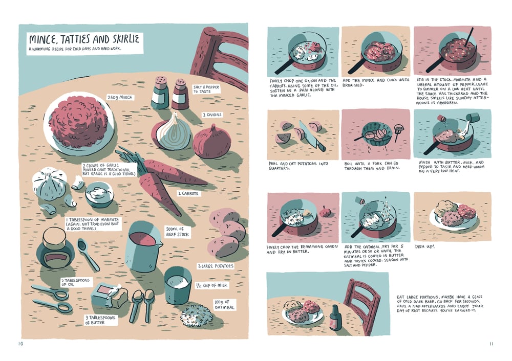 Image of Tomorrow's Kitchen - A Graphic Novel Cookbook