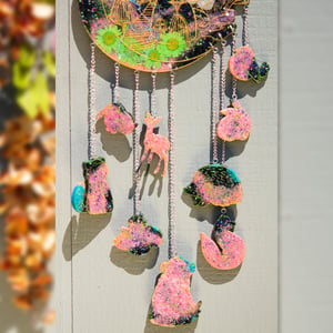 Image of Galaxy Mushroom Forest Wall Hanging
