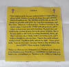 'I Believe' Scripture Prayer Cloth in Mustard Yellow 