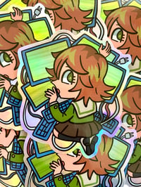 Cyber Chihiro Holographic Sticker