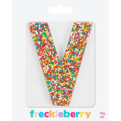 Image of V Freckle Letter