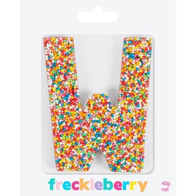 Image of W Freckle Letter