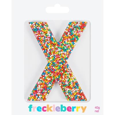 Image of X Freckle Letter 
