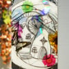 White Rainbow Mushroom Forest Wall Hanging