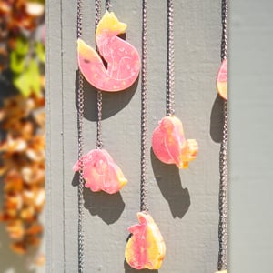 Image of Pink Lemonade Mushroom Forest Wall Hanging