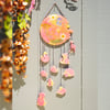 Pink Lemonade Mushroom Forest Wall Hanging